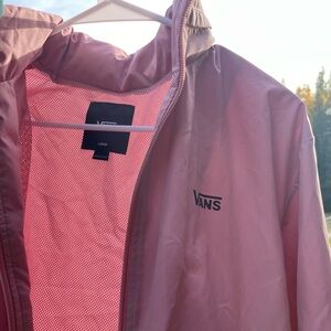 Pink/Rose Vans Windbreaker - Great condition